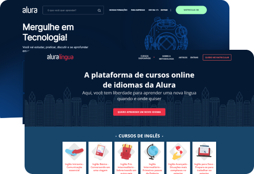 Tela do Alura Plus